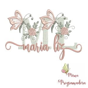 Matriz de Bordado - Nome Maria Liz