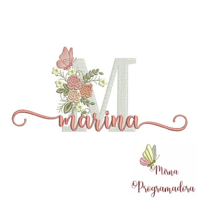 Matriz de bordado – Marina