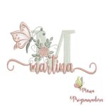 Matriz de Bordado - Martina