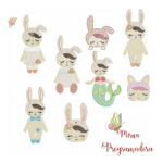 Matriz de Bordado - Boneca Metoo da Mirna