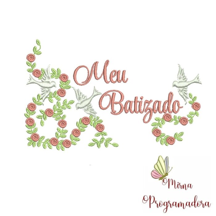Matriz de Bordado – Meu Batizado