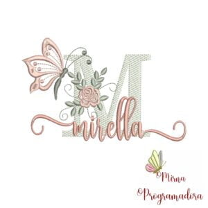 Matriz de Bordado - Nome Mirella