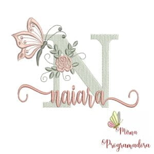 Matriz de Bordado - Nome Naiara