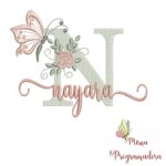 Matriz de Bordado - Nome Nayara