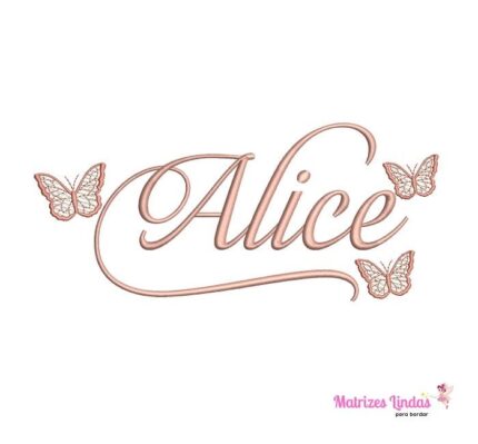 Matriz de bordado – Alice 2