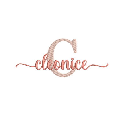 Matriz de Bordado – Nome Cleonice