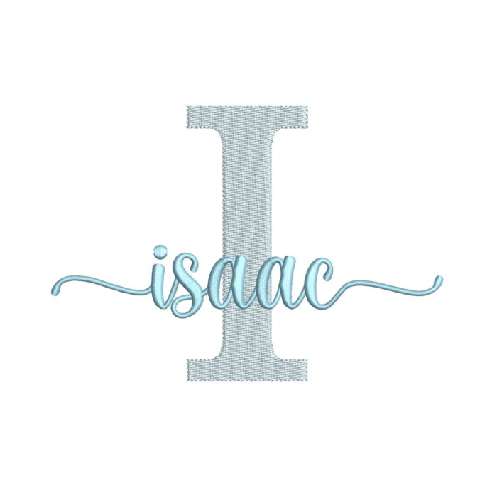 matriz de bordado kit nome Isaac matrizes lindas
