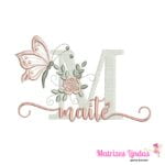 matriz de bordado nome Maitê sobreposto para bordar site matrizeslindas.com.br