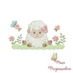 Matriz de bordado - Coleção Ovelhinha - Imagem 6