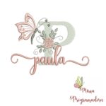 Matriz de Bordado - Nome Paula