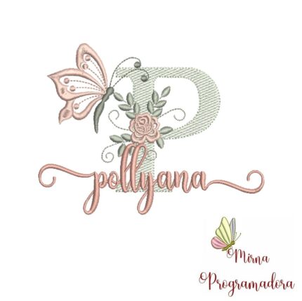Matriz de bordado – Pollyana