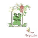 Matriz de Bordado - Potes de Frutas para Bordar - Imagem 5