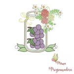 Matriz de Bordado - Potes de Frutas para Bordar - Imagem 6