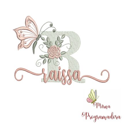 Matriz de Bordado – Nome Raissa