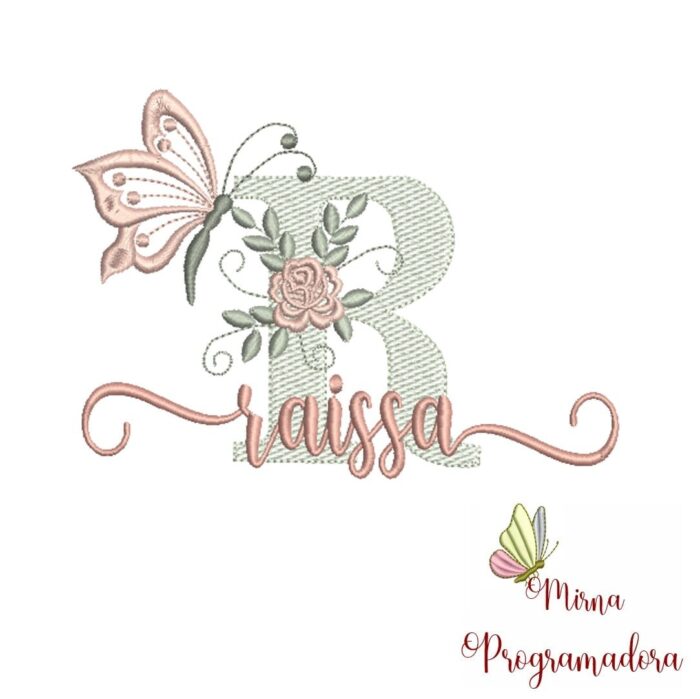 Matriz de Bordado – Nome Raissa