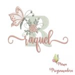 Matriz de Bordado - Nome Raquel