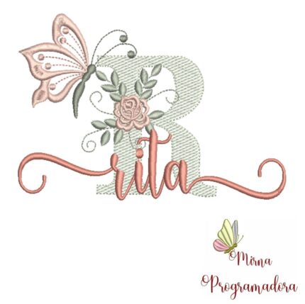 Matriz de bordado – Rita