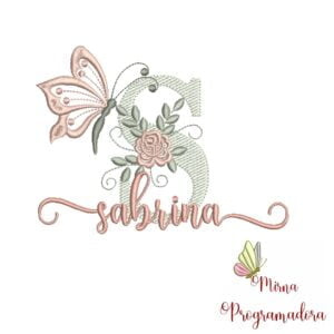 Matriz de Bordado - Nome Sabrina