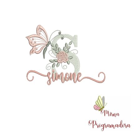 Matriz de Bordado – Nome Simone