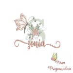 Matriz de Bordado - Nome Sônia
