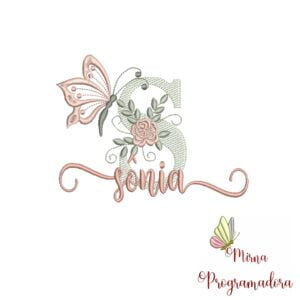 Matriz de Bordado - Nome Sônia