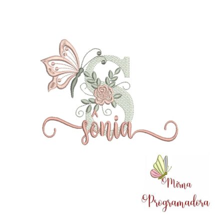 Matriz de Bordado – Nome Sônia