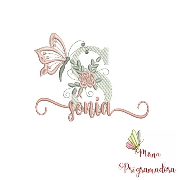 Matriz de Bordado - Nome Sônia