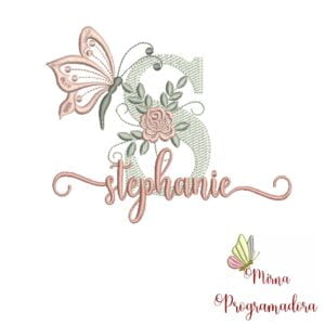 Matriz de Bordado - Nome Stephanie