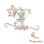 Matriz de Bordado - Nome Teresa