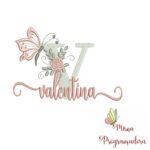 Matriz de Bordado - Nome Valentina