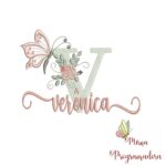 Matriz de Bordado - Nome Verônica