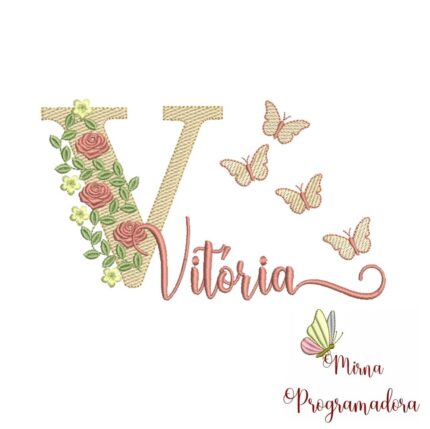 Matriz de bordado – Vitória