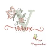 Matriz de Bordado - Viviane