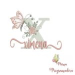 Matriz de Bordado - Nome Ximena