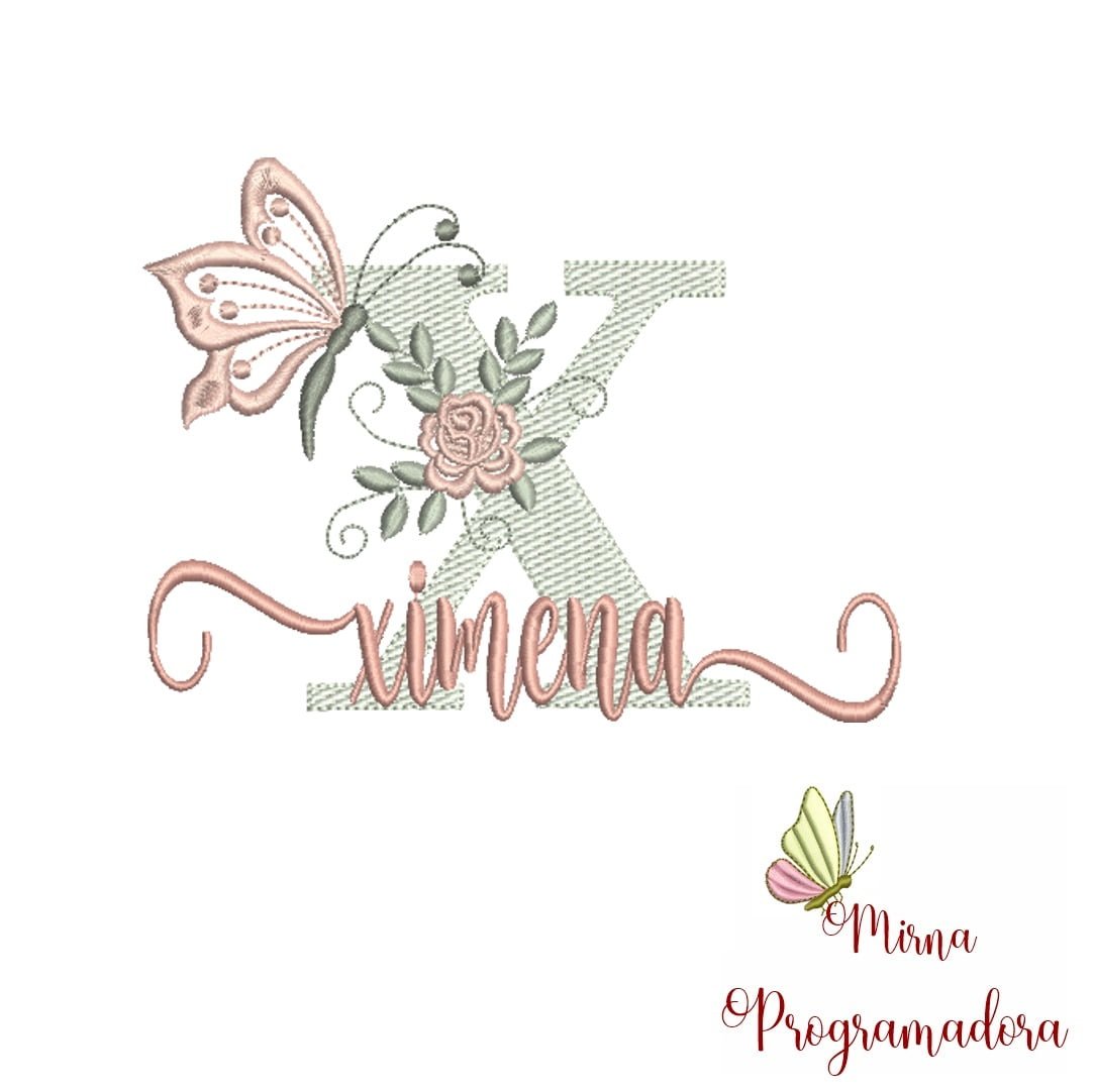 matriz-de-bordado-ximena.jpg Matriz de Bordado - Nome Ximena - Imagem 1