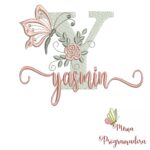 Matriz de Bordado - Nome Yasmin