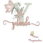 Matriz de Bordado - Nome Yolanda