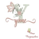 Matriz de Bordado - Nome Yvone