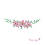 Matriz de bordado Raminho Flores para bordar ML