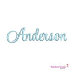 matriz de bordado Nome Anderson para bordar ML