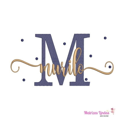 Matriz de Bordado – Nome Murilo