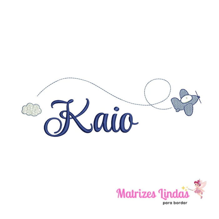 Matriz de Bordado – Nome Kaio