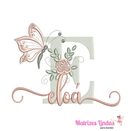 Matriz de Bordado – Nome Eloá
