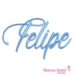 matriz de bordado nome Felipe para bordar ML
