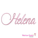 matriz de bordado nome Helena para bordar ML