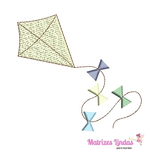 Matriz de Bordado Pipa para bordar ML