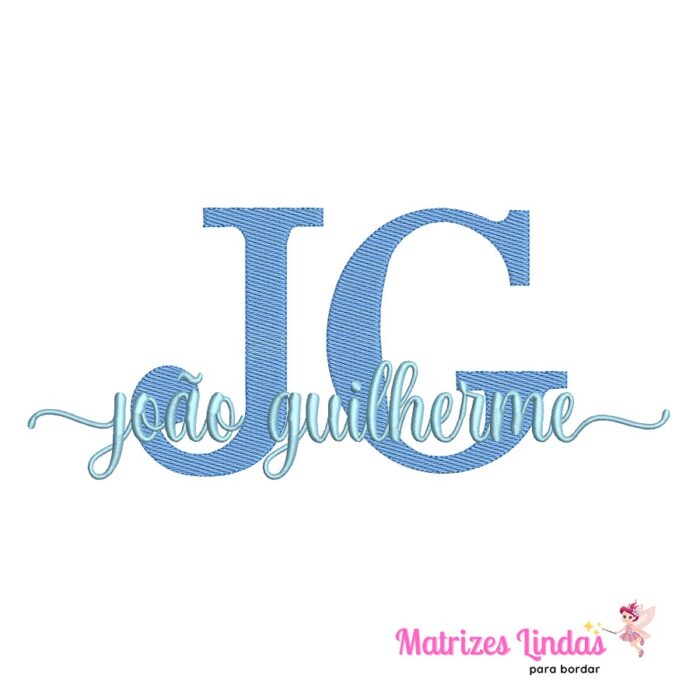 Matriz de Bordado – Nome João Guilherme