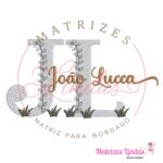 matriz de bordado nome João Lucca para bordar ML