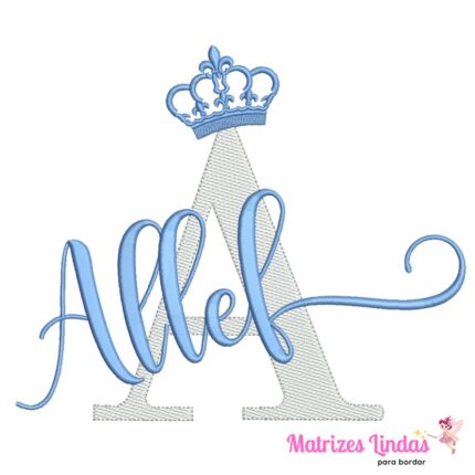 Matriz de Bordado – Nome Allef