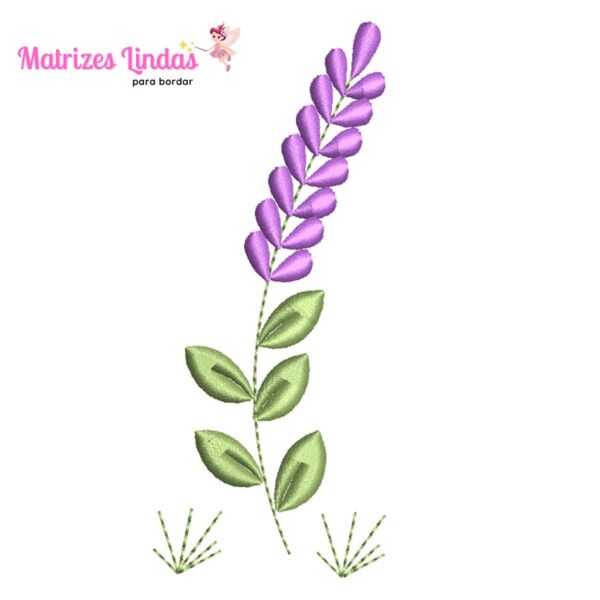 Matriz de Bordado lavanda para bordar ML